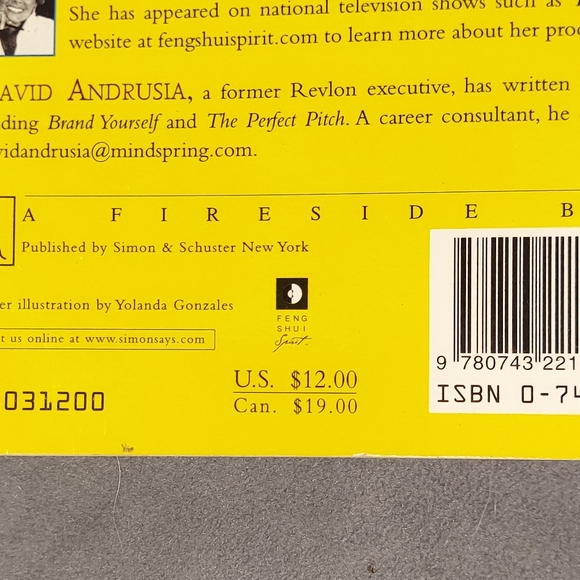 NWOT FENG SHUI CHIC - CHANGE YOUR LIFE WITH SPIRIT & STYLE PAPERBACK BOOK - Picture 4 of 5